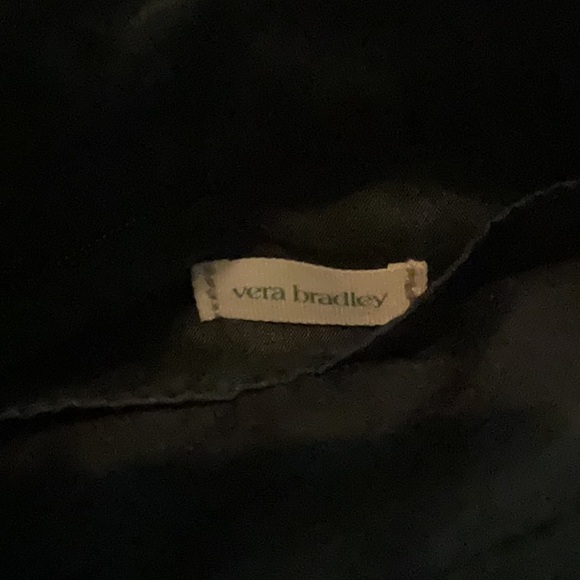 Vera Bradley Floral Women's Shoulder Bag in Black and Cream - Picture 2 of 4